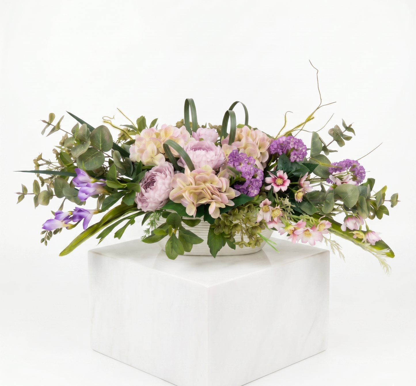 Violet Meadow Luxury Artificial Vase