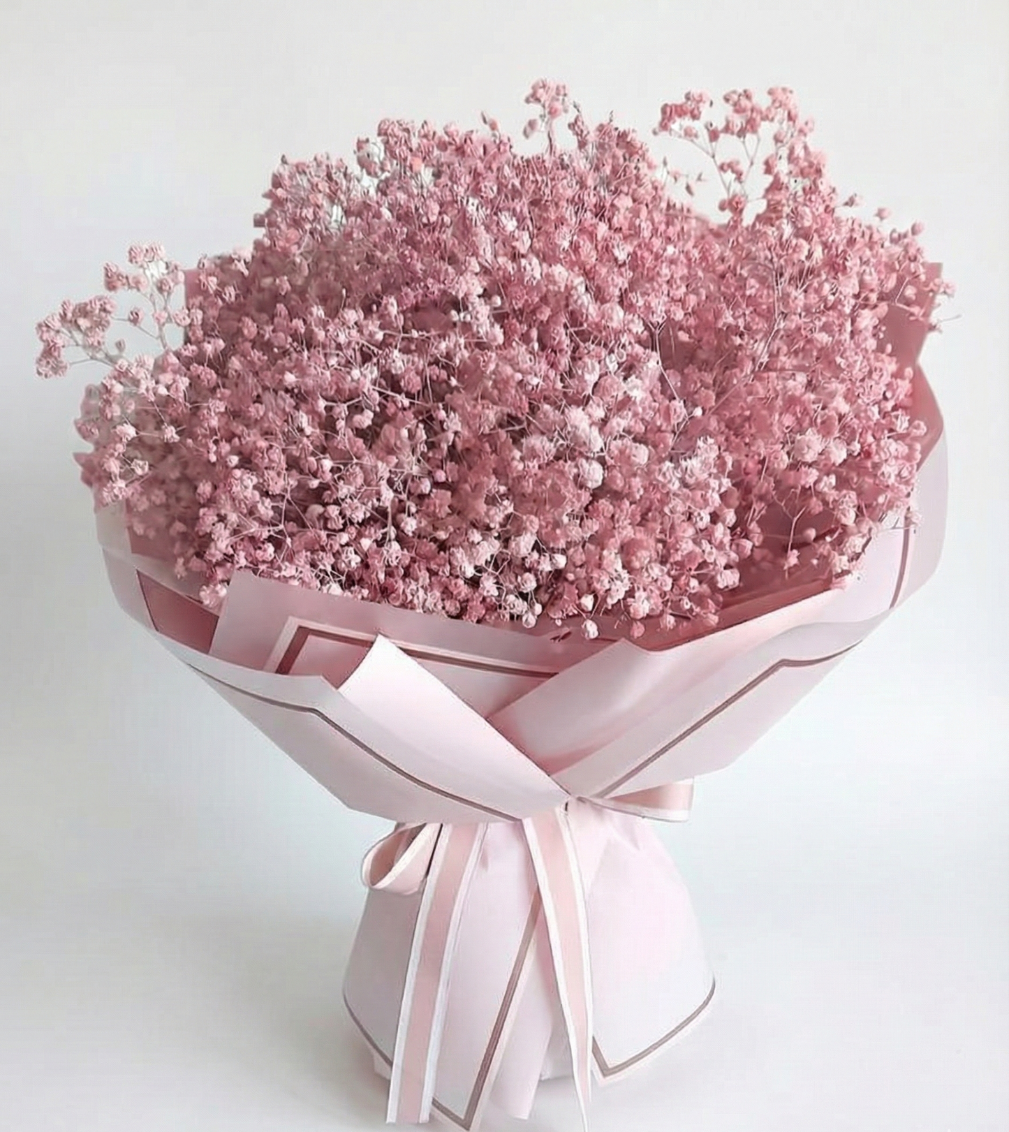 Pink baby breath