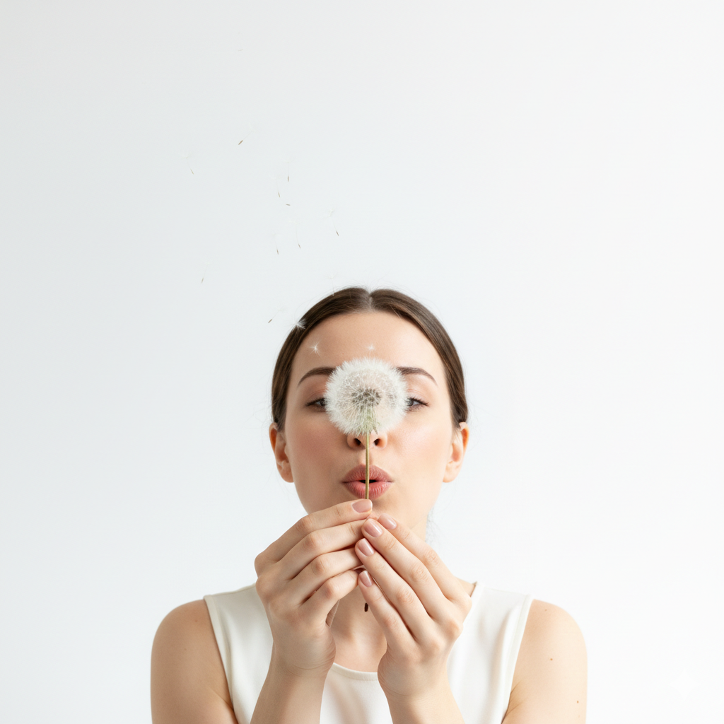 Dandelion Dome Cilinder - Timeless Natural Beauty – Real Preserved Dandelion in Glass Dome