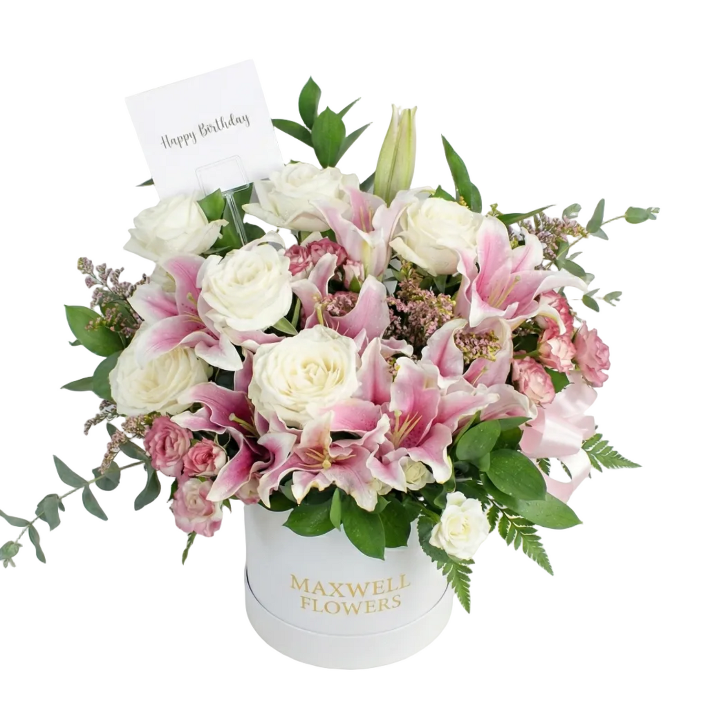Lilac Round Box