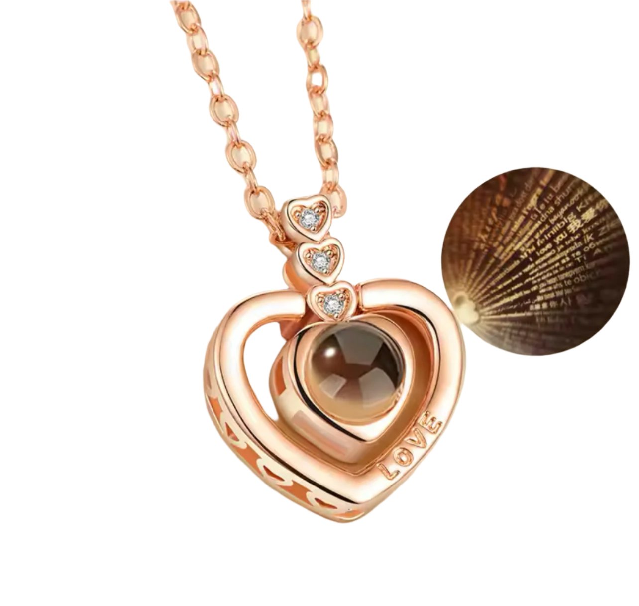 100 love languages necklace