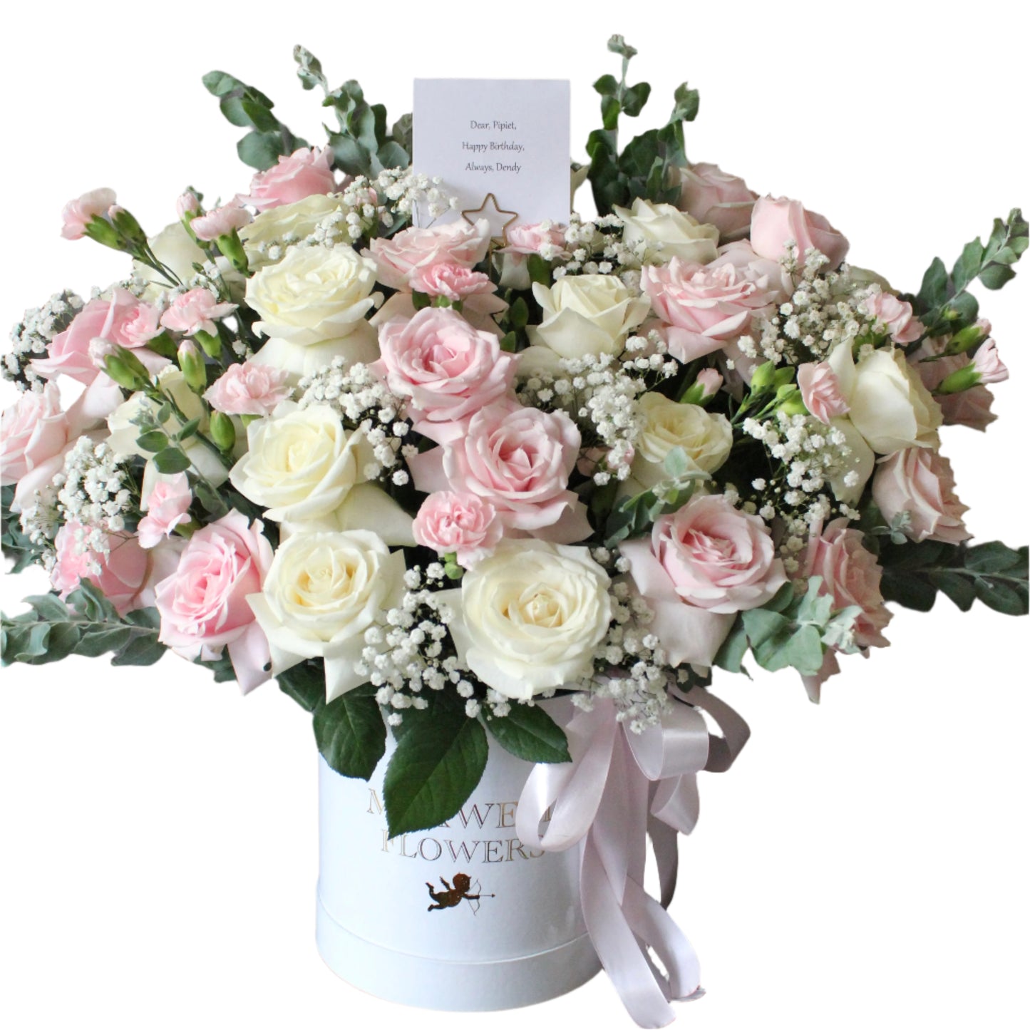 Vanka Fresh flowers Rounded Box