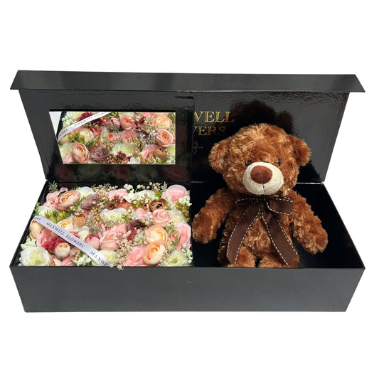 Exclusive box mix dried flowers