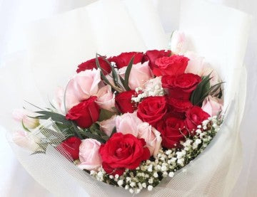 BOUQUET ROSES AND TULIPS