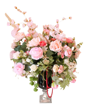 LA CARLA ELEGANT FAUX FLOWERS VASE