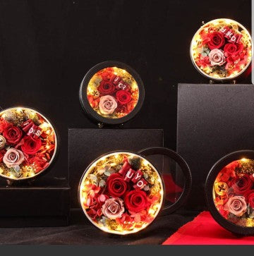 JUST FOR YOU SPECIAL ROUNDED BOX (INCLUDE TUMBLR LAMP)