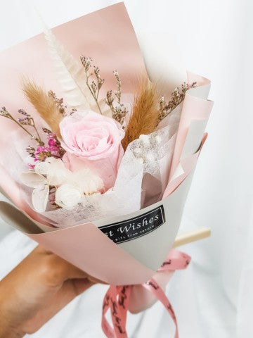 FOREVER ROSE CARENA WOOD BOX