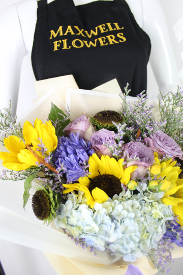PURPLE SUN FLOWERS BLISS