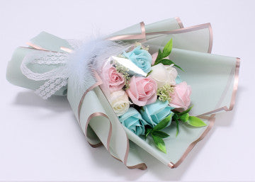 ISTA- BUNGA SABUN DENGAN BOX KOREAN STYLE - soap flowers bouquet