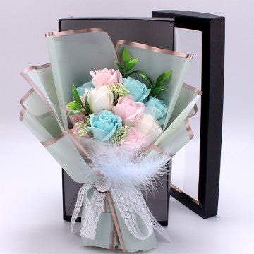 ISTA- BUNGA SABUN DENGAN BOX KOREAN STYLE - soap flowers bouquet