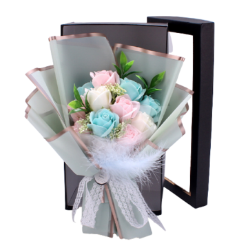 ISTA- BUNGA SABUN DENGAN BOX KOREAN STYLE - soap flowers bouquet