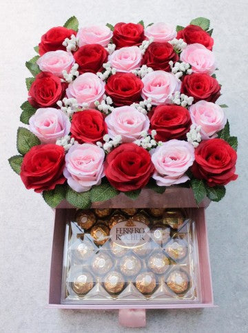 BLOOM BOX + FERRERO BOX - SPECIAL VALENTINE'S DAY