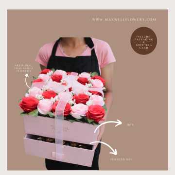 BLOOM BOX + FERRERO BOX - SPECIAL VALENTINE'S DAY