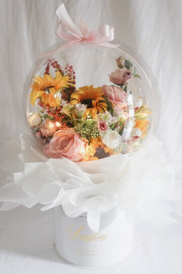 Hot Air Balloon- PVC Balon sun flowers