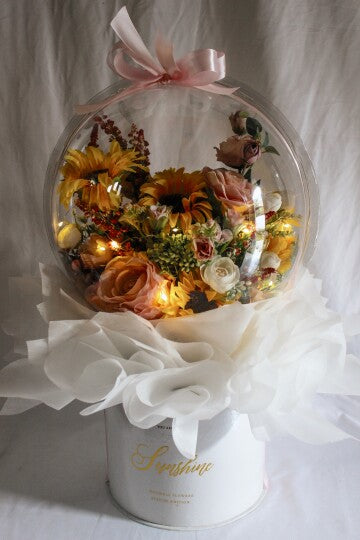 Hot Air Balloon- PVC Balon sun flowers