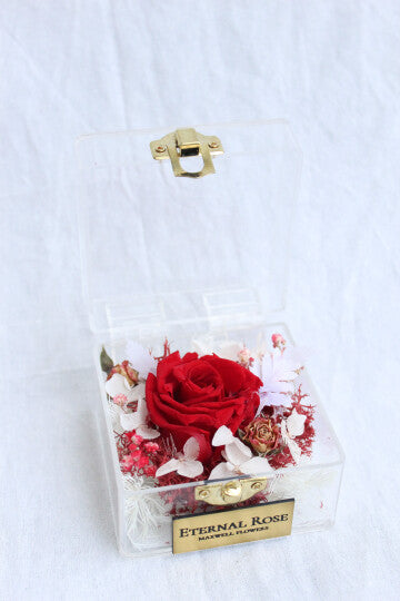 Acrylic Box Eternal Rose