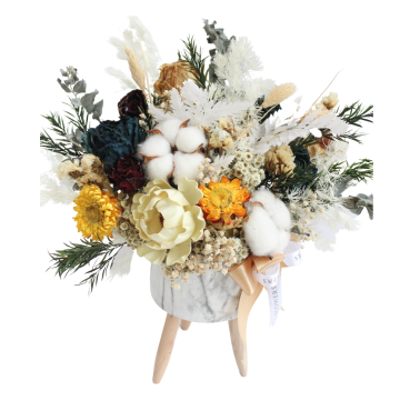 Summer Pot Dried Flowers