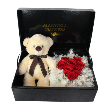 Exclusive box type 2 - Love shapes eternal with teddy