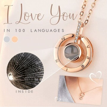 24K DOME, FREE 100 LOVE LANGUAGES NECKLACE