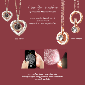 24K DOME, FREE 100 LOVE LANGUAGES NECKLACE