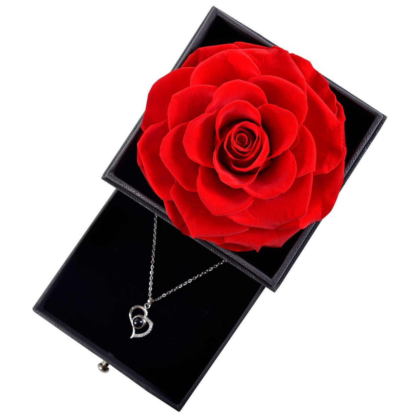 Eternale Belle Square Box with Necklace