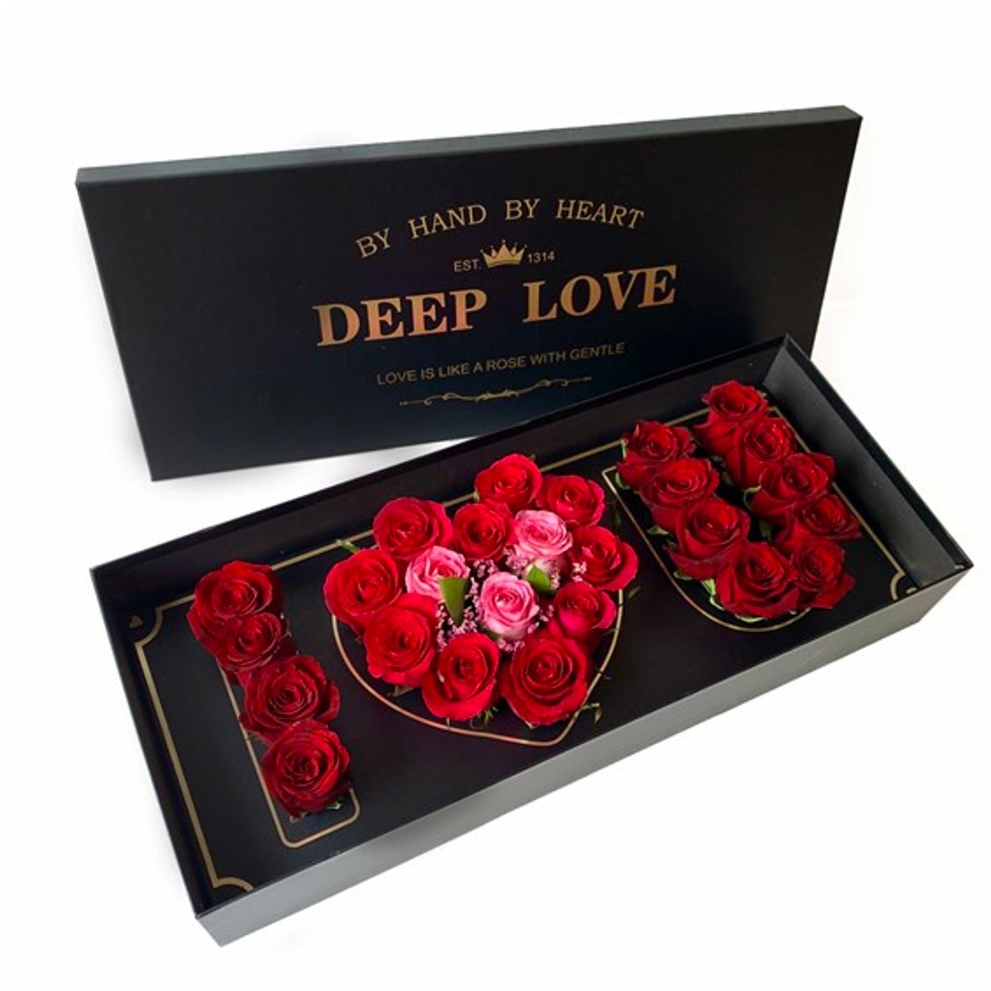 Deep Love - fresh flowers