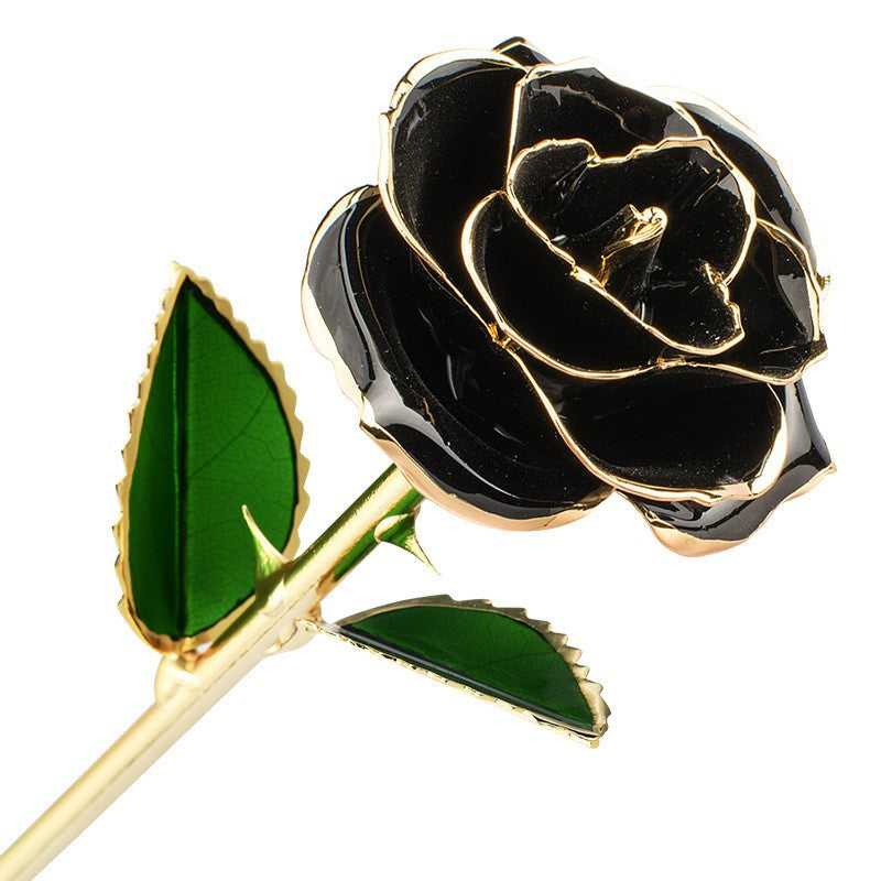 Gold Dipped Rose 24k Red Gold Plated Rose