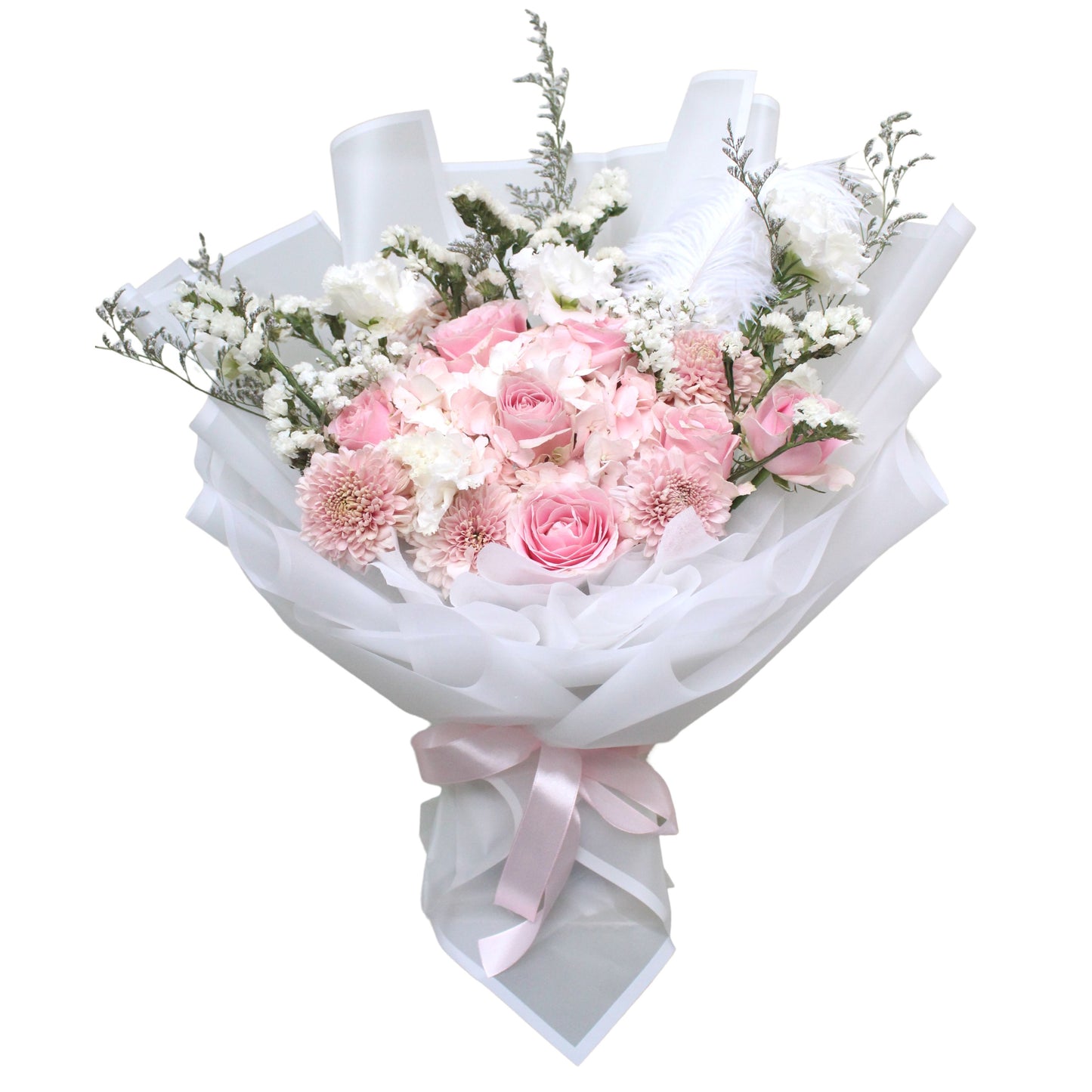 Blushing Beauty Bouquet - Special import Flowers
