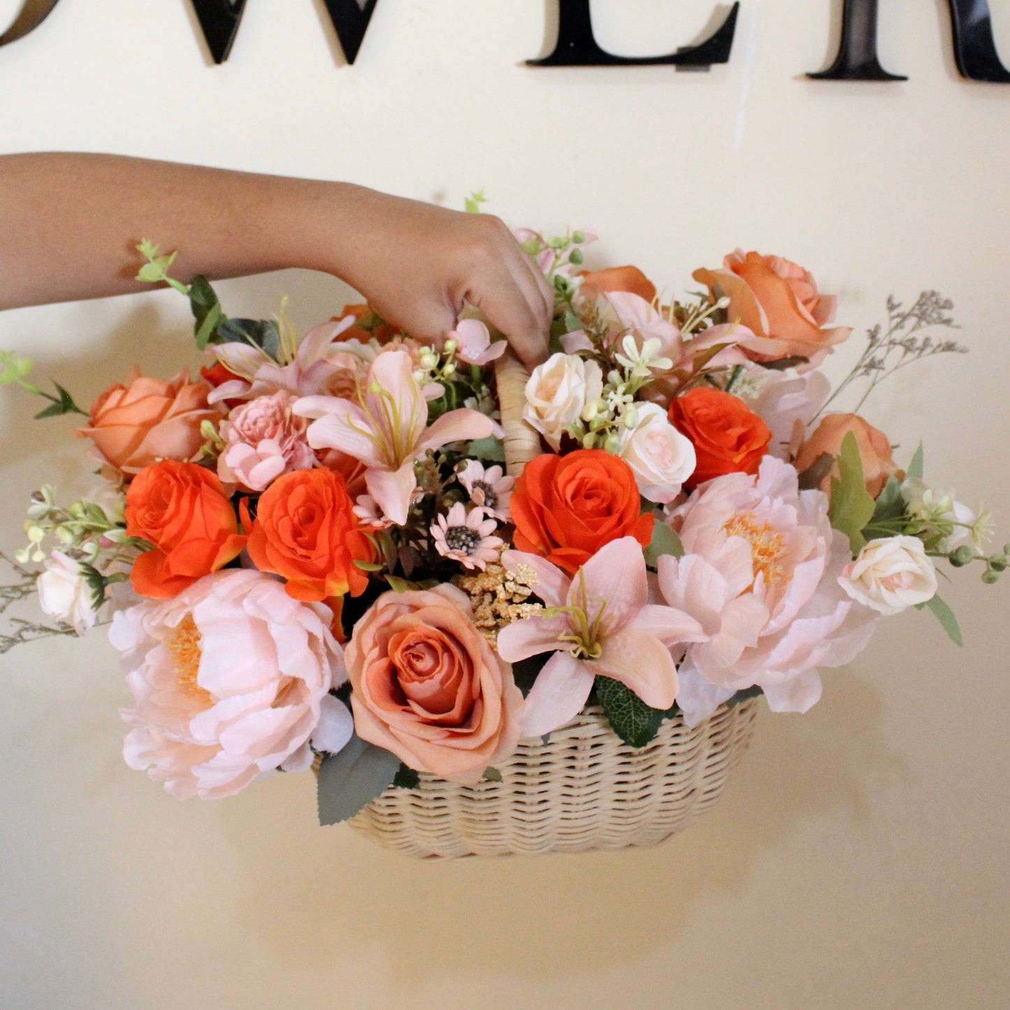 Maryese - Floral Basket Arrangement