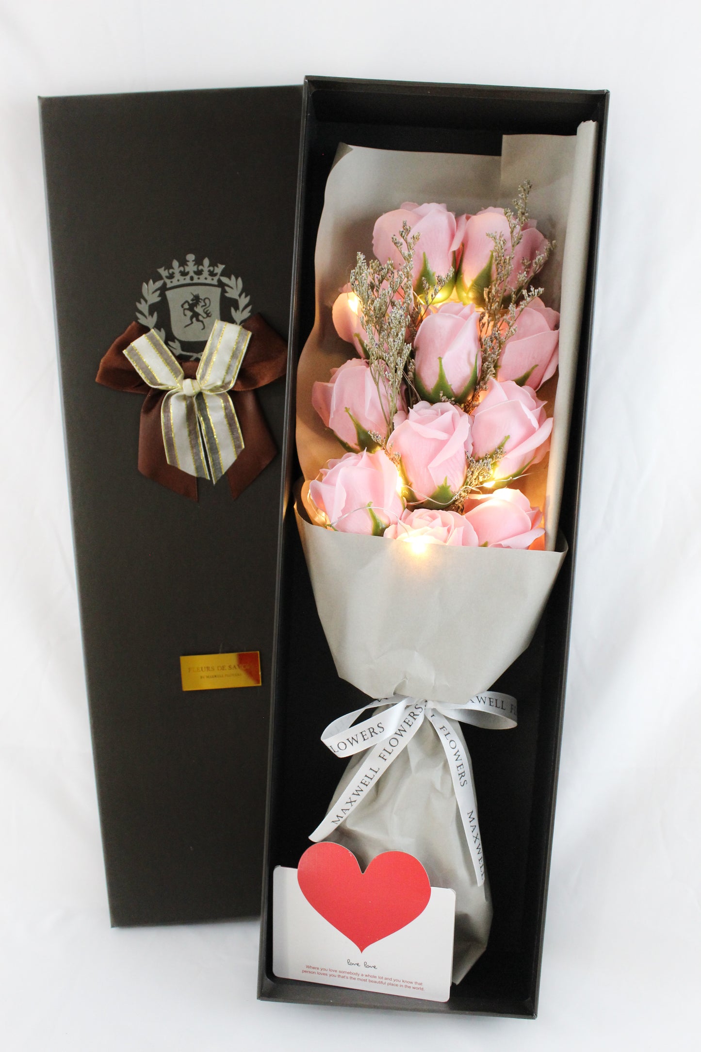 Bunga Bouquet sabun khusus Valdays - soap roses - GRATIS EMAS MINI