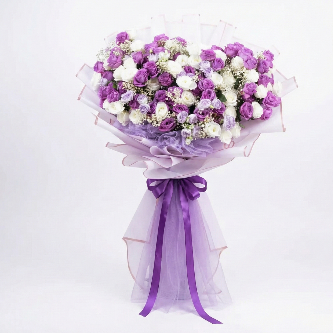 Bouquet 100 Bunga Mix Jumbo