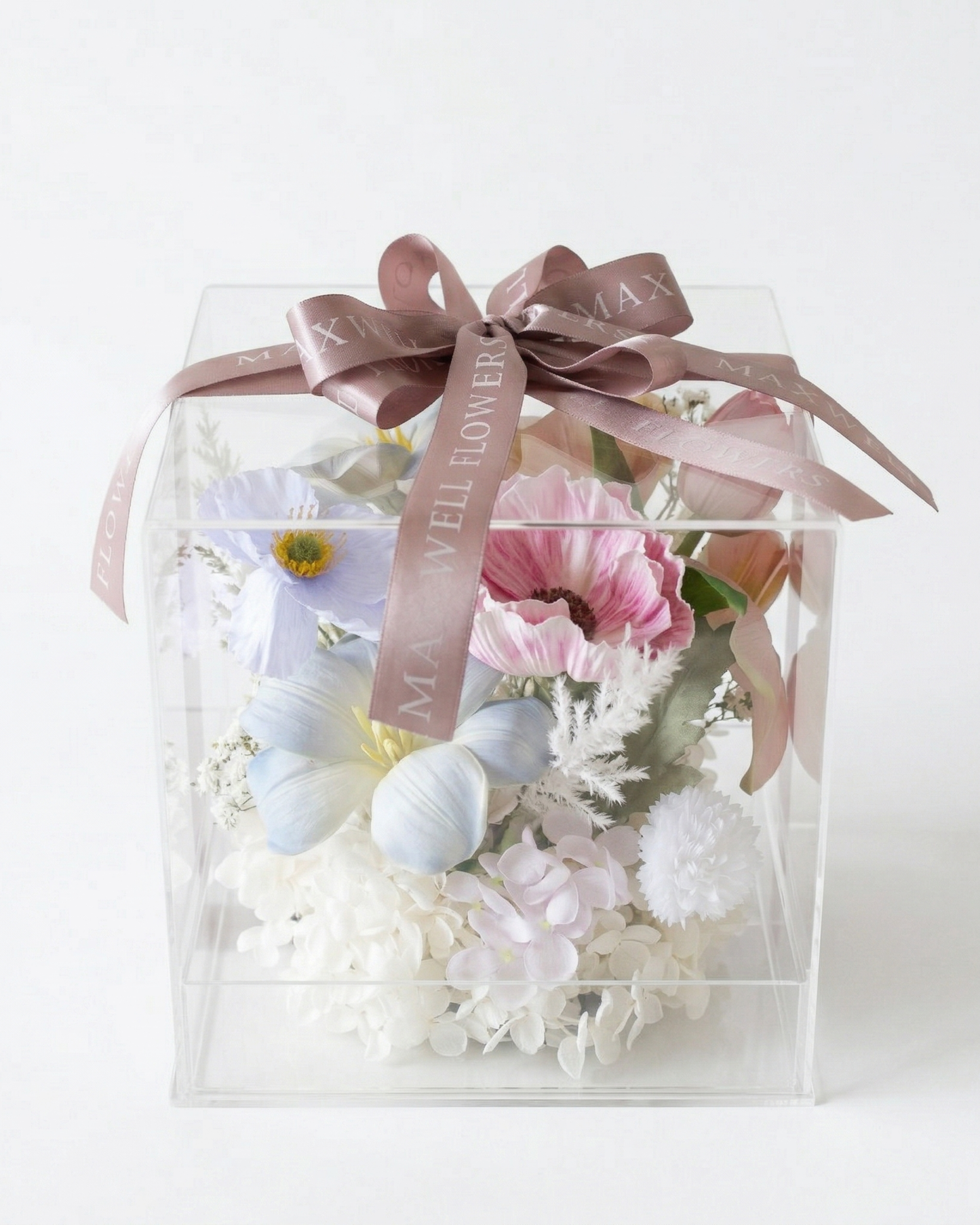 Monet Garden  - Artificial Acrylic box