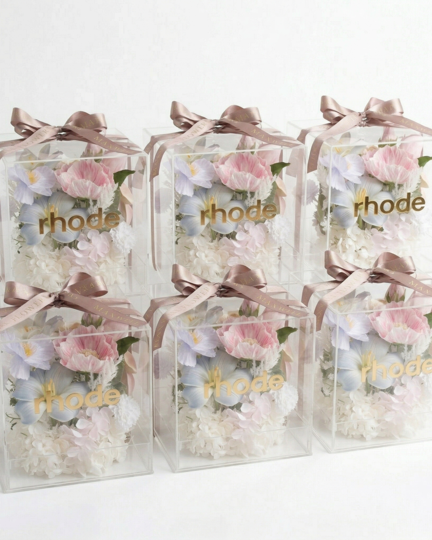 Monet Garden  - Artificial Acrylic box