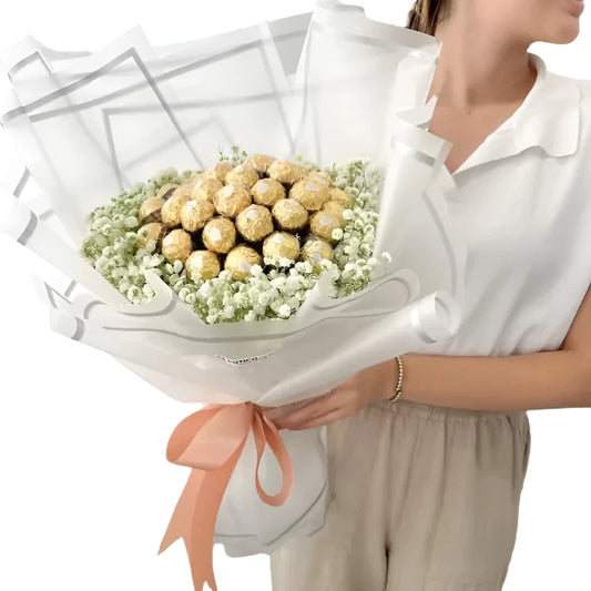 Ferrero Baby breath bouquet ( SALE only until 5 Aug 2024 )