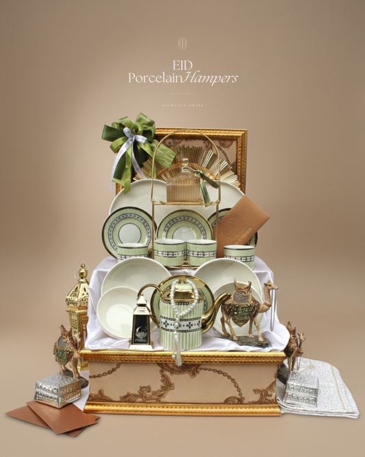 Porcelain Hampers - Luxury Tea and Dinning Set