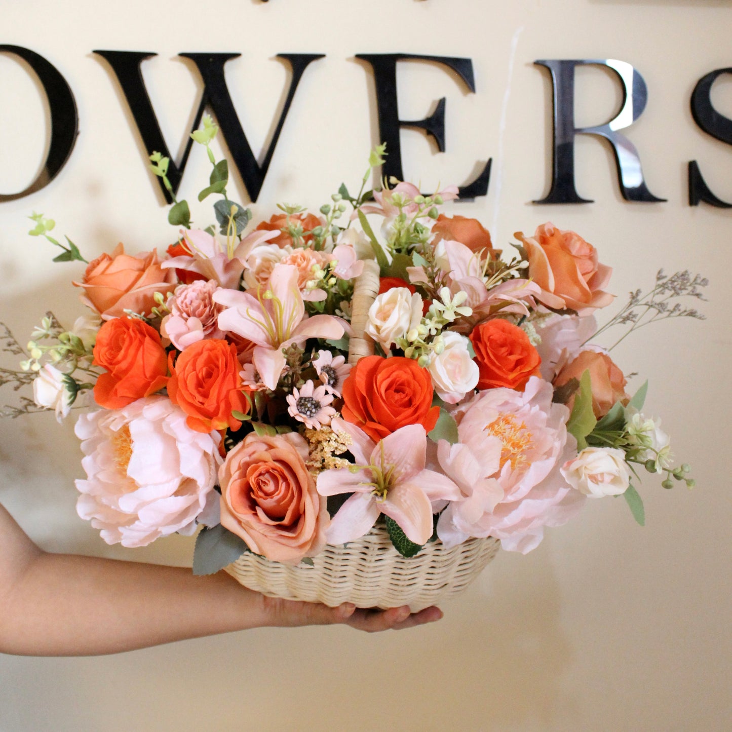 Maryese - Floral Basket Arrangement