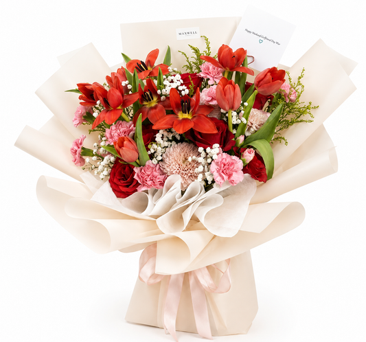 Tulip Garden - fresh bouquet