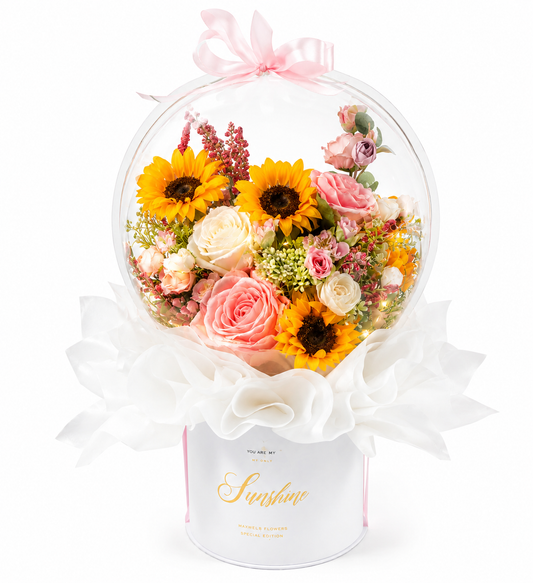 Hot Air Balloon- PVC Balon sun flowers