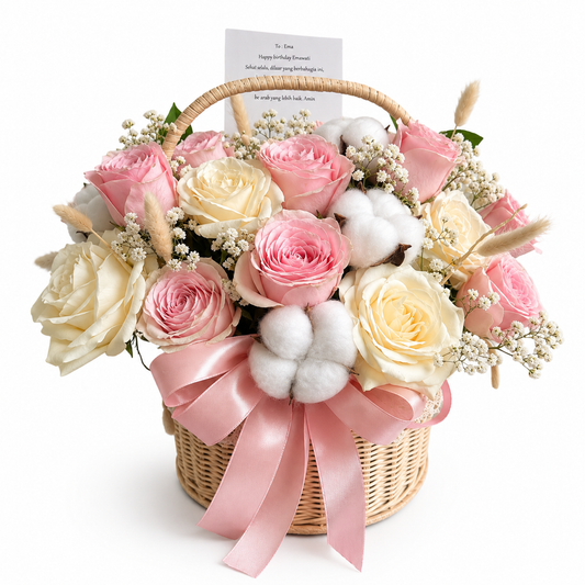 Orsolla - Fresh flowers basket