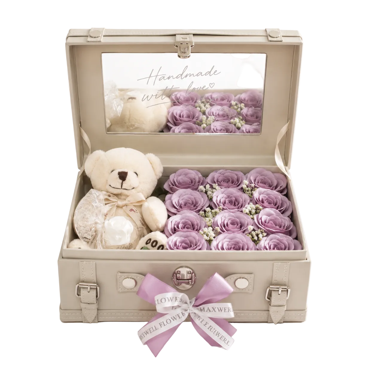 Treasure box with Eternal Rose Ring Box