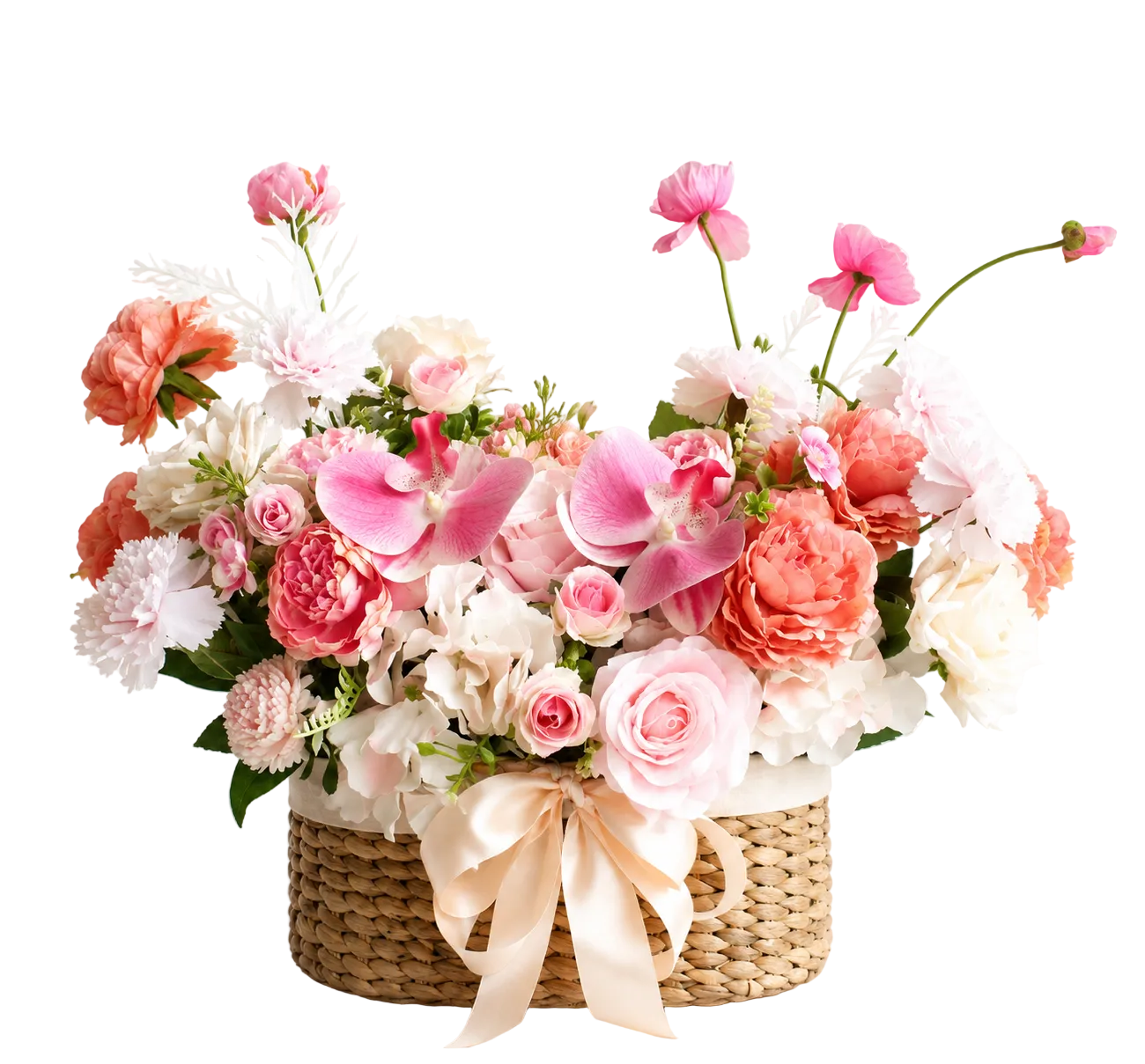 Flowers basket with Acrylic sign - Terea