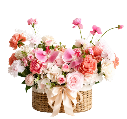 Flowers basket with Acrylic sign - Terea