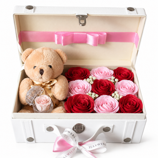 Treasure 9 + Ring Box Eternal Rose