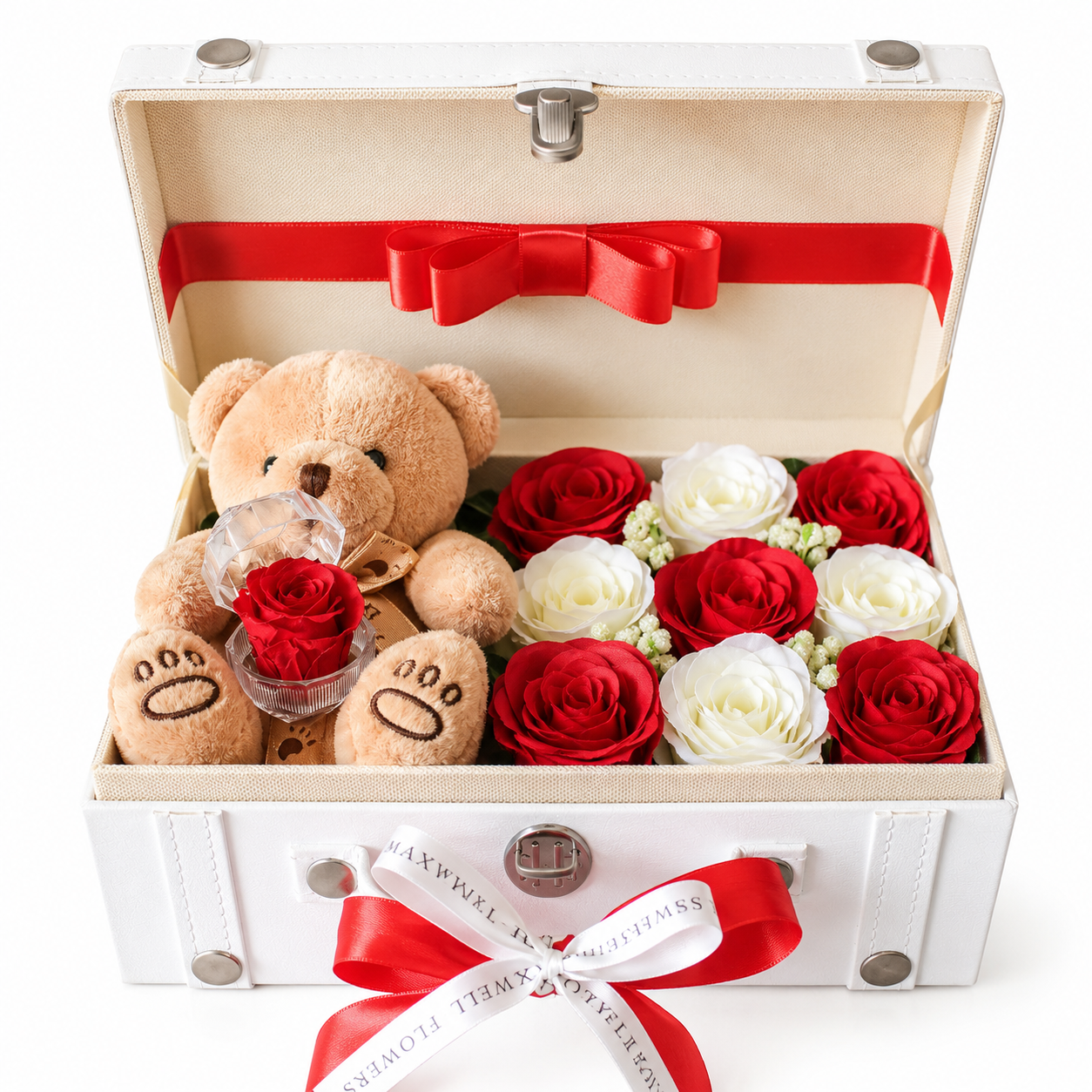Treasure 9 + Ring Box Eternal Rose