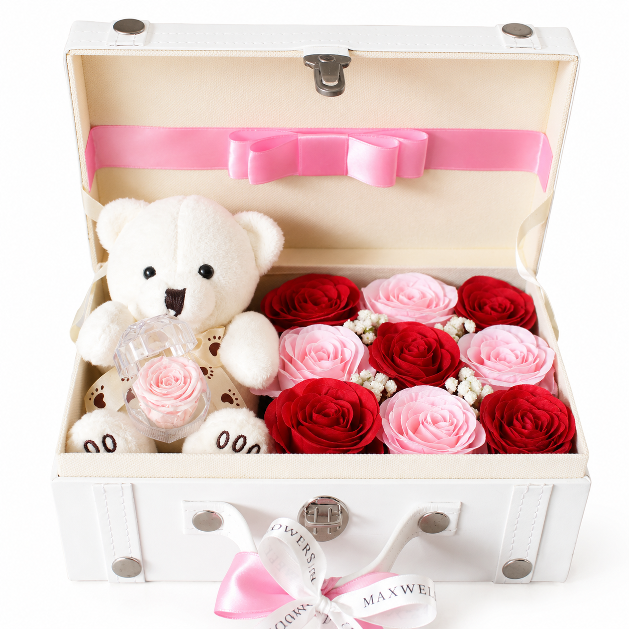 Treasure 9 + Ring Box Eternal Rose