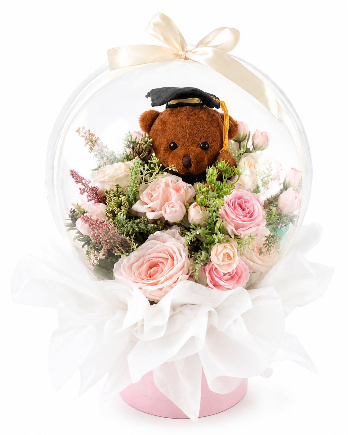 Hot Air Balloon - PVC Balon with teddy bear