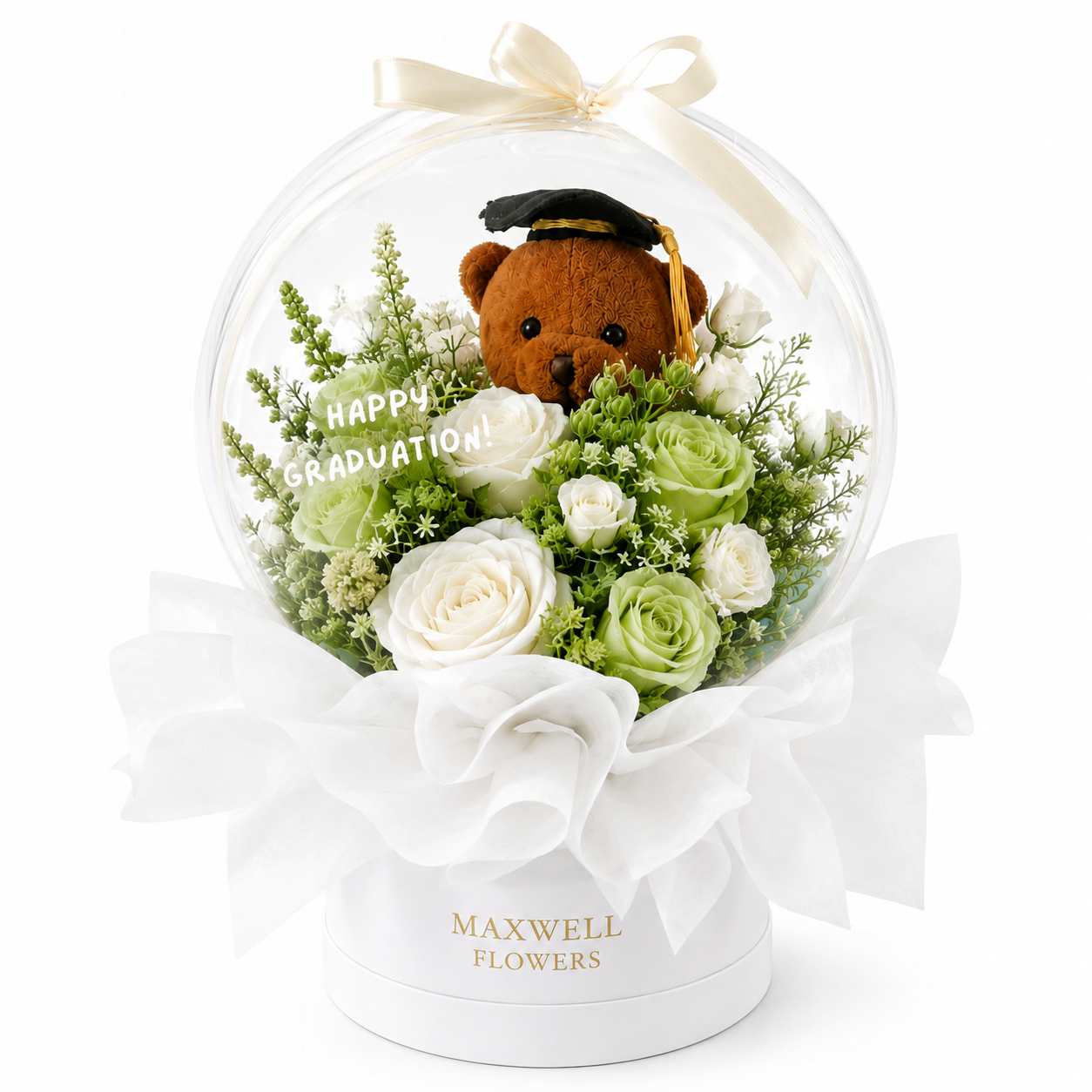 Hot Air Balloon - PVC Balon with teddy bear
