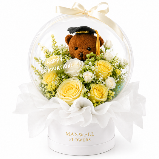 Hot Air Balloon - PVC Balon with teddy bear