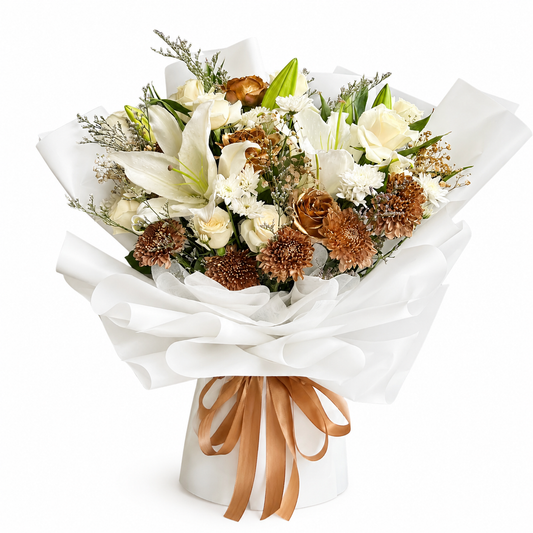 Luxurious Gold Elegance Bouquet