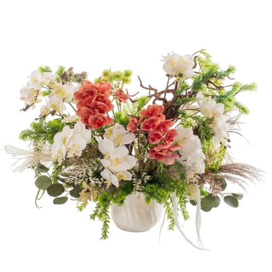 Forêt Sauvage Luxury Real Touch Vase - Artificial flowers